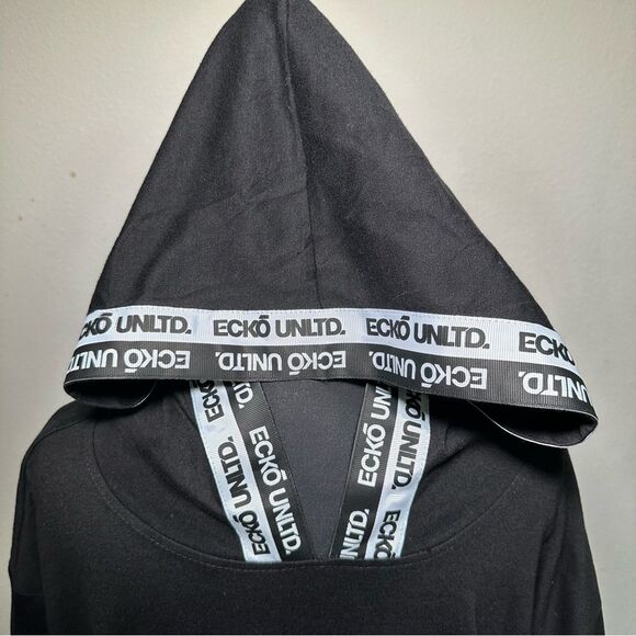 Vintage Y2K Ecko Unltd Black Hoodie with Logo Detail - Picture 4 of 6